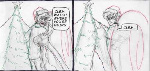 Edwin is having a fun Christmas (Edwin is my oc, this is not cannon to his story I just thought it w