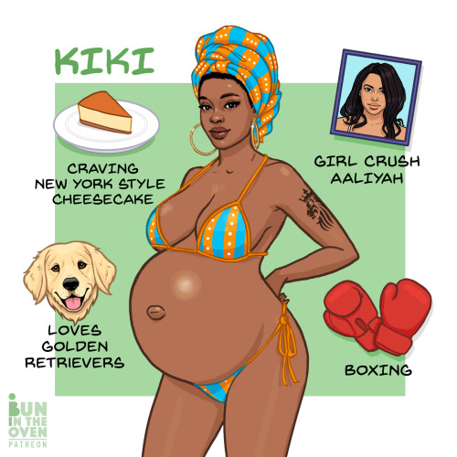 Pregnant Adoptable - KikiBack in January I released a set of five adoptables for my Patreon patrons 