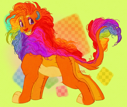 My Yarnaby Redesign! Made Him Look More Like A Lion 🦁🌈