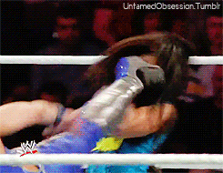 Damn! AJ you got knocked the fuck out! XD It was worth it, anyways you will be Divas