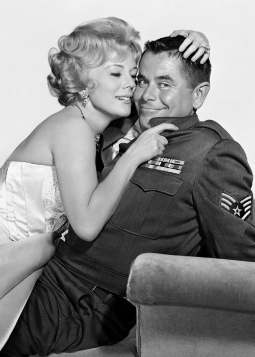 tcm:Remembering Glenn Ford on his birthday, here with Eva Gabor in IT STARTED WITH A KISS (‘59)Great