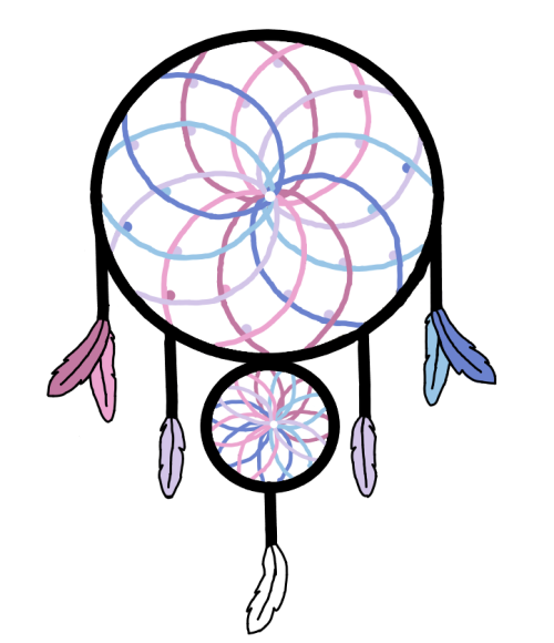 ccss10987:Bigender Dreamcatcher. I really love seeing how these turn out. Oh and by the way, if you’