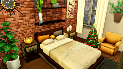 Christmas Apartment (2B Jasmine Suites)Your Sims will love living in this cosy festive apartment! Th