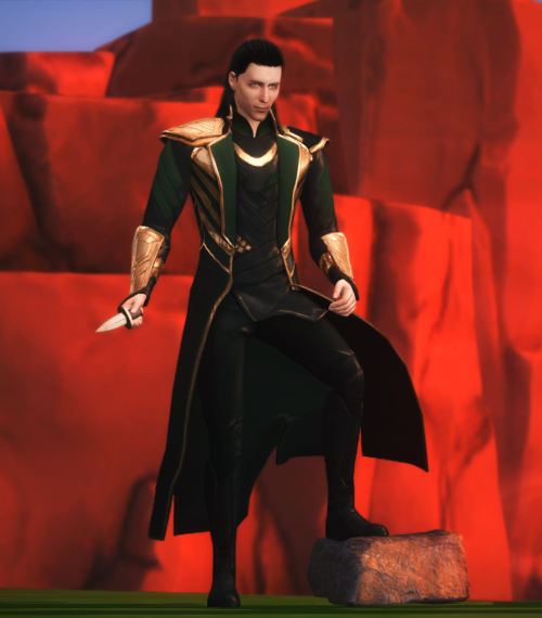 LOKI pose pack10 posesLoki knife (by me, bracelet section)Sandstone (asset by texture.com, сonverted