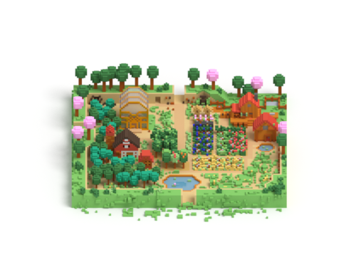 sundaidoodles:I’m finally a millionaire in Stardew Valley! Made this farm to remember my 60+ h