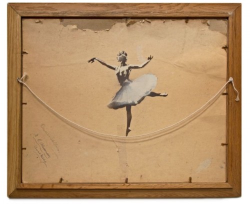 carnetimaginaire:  Banksy, Ballerina 