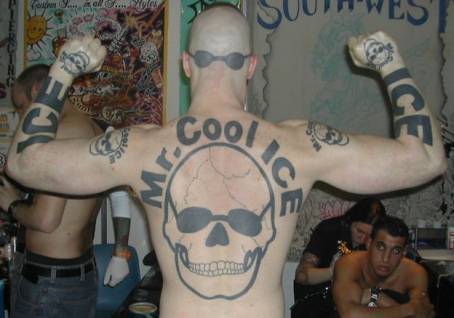 daftpnk:  aspookylittlebird:  who does this guy think he is  Mr. Cool ICE 