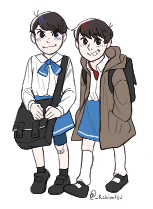 my new weakness: matsuno boys in uniform 