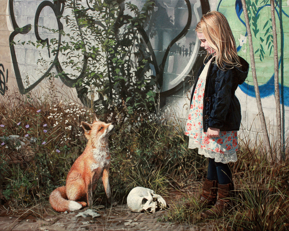 culturenlifestyle:  Breathtaking Hyperrealist Paintings of Children &amp; Their