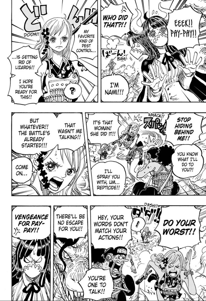 Could Nami and Usopp have defeated Ulti and Page One without Big Mom's  interference?? : r/OnePiecePowerScaling