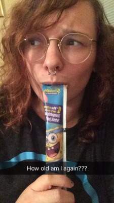 I’m 19, I swear. (That’s gogurt