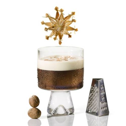 Instant Eggnog !Eggnog has virtually the same ingredients as ice-cream – egg yolks, whipping cream, 