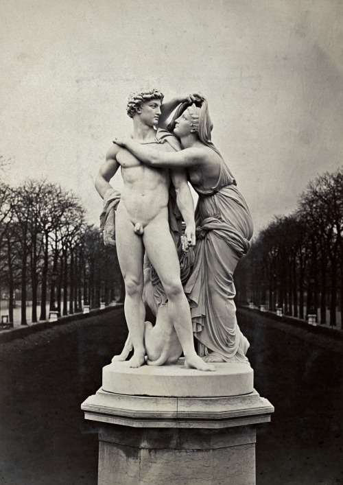 hadrian6:The Night.  1870-75.Charles Gumery. French 1827-1871. marble. Gardens of the Observato