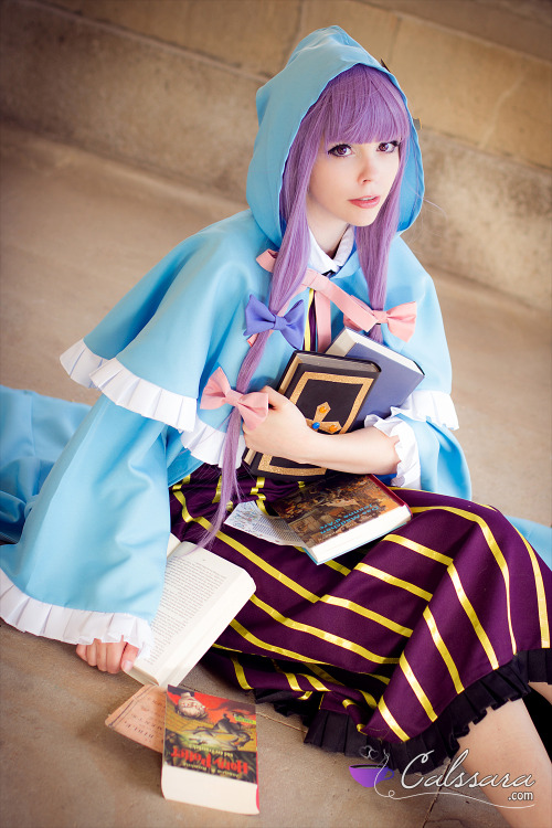 my Patchoulo Knowledge costume from Touhouvania :3costume, make-up, wig, model by me (Calssara)photo