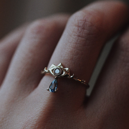 sunset-neon:sosuperawesome:Rings by Morphē Jewelry on EtsyMore like this I would buy all of these an