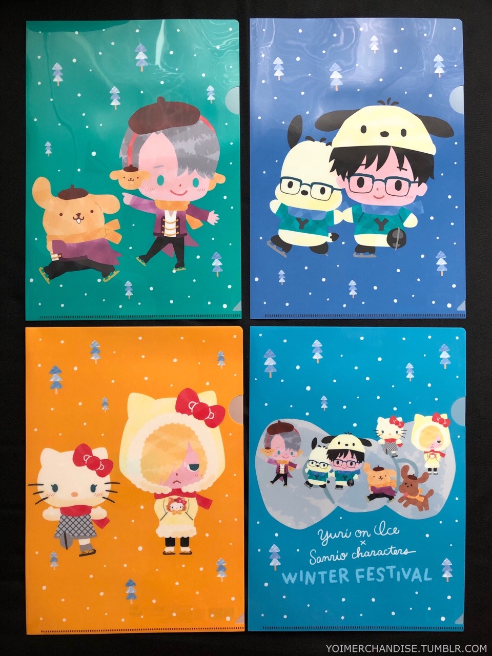 yoimerchandise: YOI x Sanrio Characters x Winter Festival 2017 Merchandise Original