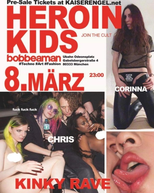 #heroinkids @bobbeamanclub #techno #rave #party #münchen #eskalation #coolkids #fashion #bobbea