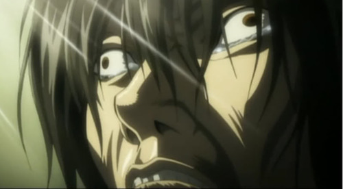 trickster-light:  the faces made in death note are my favorite thing         