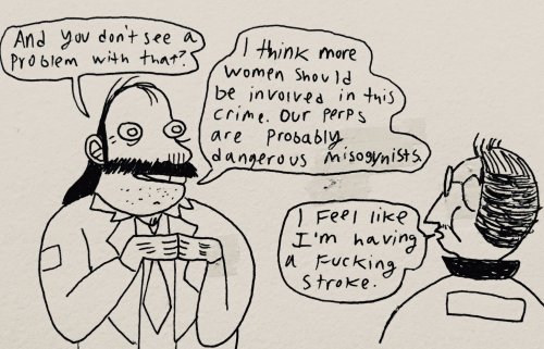 Detectives To Watch Out For! Or! Kim Fails The Bechdel Test