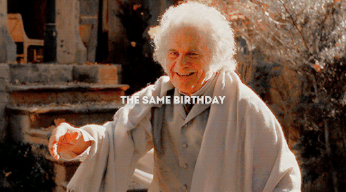 oreliel-from-valinor:Happy birthday Frodo &amp; Bilbo ♥