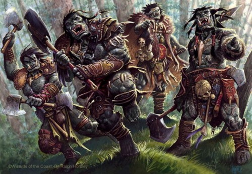 Orcs were mustering, and far to the east and the south the wild peoples were arming. ~ The Silmarill