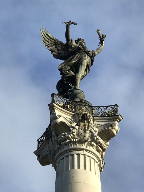 La colonne des Girondins, Place des Quinconces, Bordeaux, 2017.