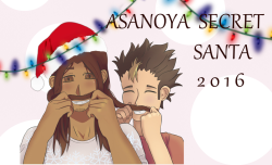 asanoyasecretsanta:  It’s that time of year again! Keep reading 