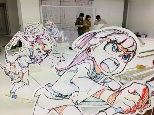 ca-tsuka:So Little Witch Academia / Anime Mirai exhibition opens tomorrow in Tokyo :-)