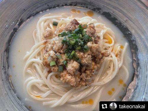 レシピ（太口そうめん） #Repost @takeonakai ・・・ 春に近所の方からお素麺をいただいて、思わぬ浮気をしていたのだが、昨日、大好きな真砂喜之助製麺所 @masago_kinosuk