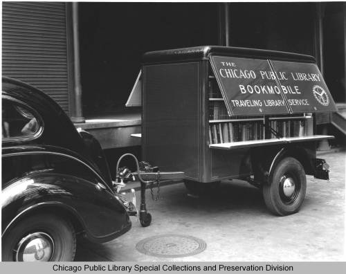 CPL Throwback Thursday - Trailer Service From The Legler Regional Library, Circa. 1940The Legle