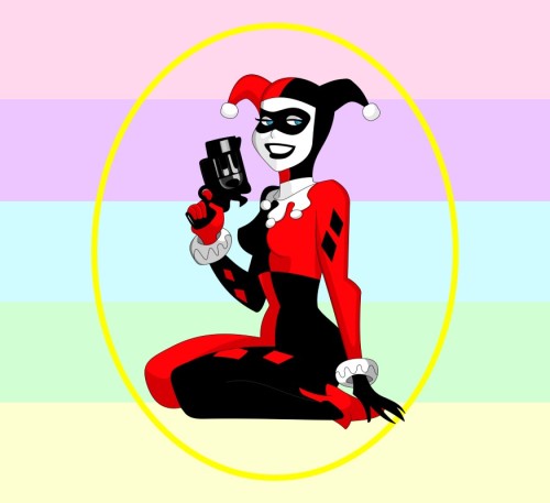  Harley Quinn from Batman is pure! (I did two designs for you)Requested by @fluffytimearts