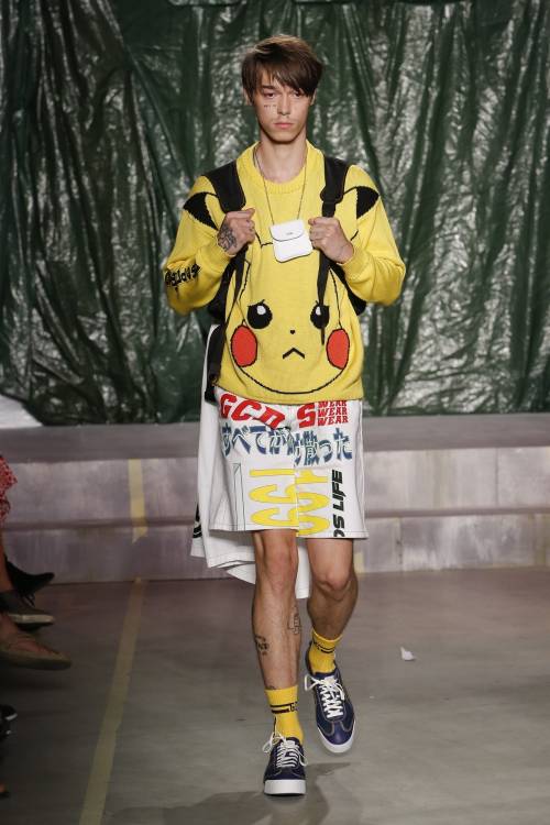 Anime fashion1: GCDS Spring 2019 ready-to-wear2: Bobby Abley Fall 2019 menswear3: Manish Arora Fall 