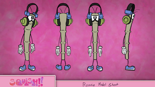 Ronnie the walking stick model sheet instagram/twitter 