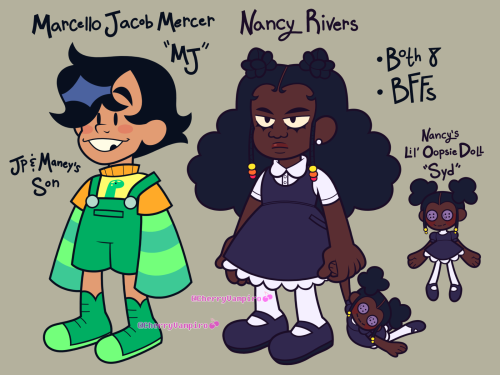  Can I offer you some Future!Creek kids in these trying times? Meet MJ & Nancy, Besties for life