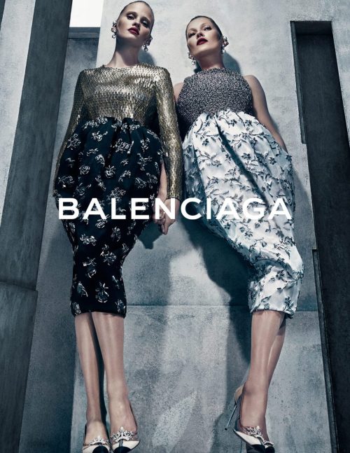 fashion–victime:  Lara Stone and Kate Moss by Steven Klein for Balenciaga Fall/Winter 2015 Ad Campaign