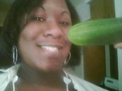 bigpussybitch:  jikuyemanamounaphotography:  Someone named “missbennettful” reblogged my cucumber pic saying “I can do that” lolzz dats funny..well do it nigga Dnt reblog mines saying you can do it who cares?? I Dnt see myself reblogging yo shit