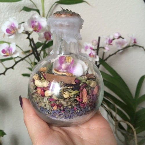 celestinewiitch: Self Care Spell Jar  Ingredients:  A piece of my hair.  Sugar to sweeten my attitud