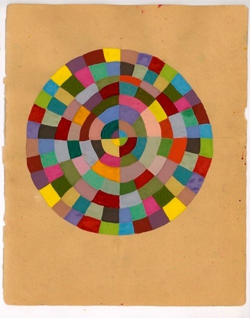 berndwuersching:Alexander GorlizkiColour Study, 2007Pigment on paper20.3 × 15.9 cm
