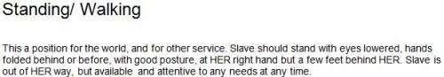 devlynndesade:  Final two of MY six basic slave positions. 
