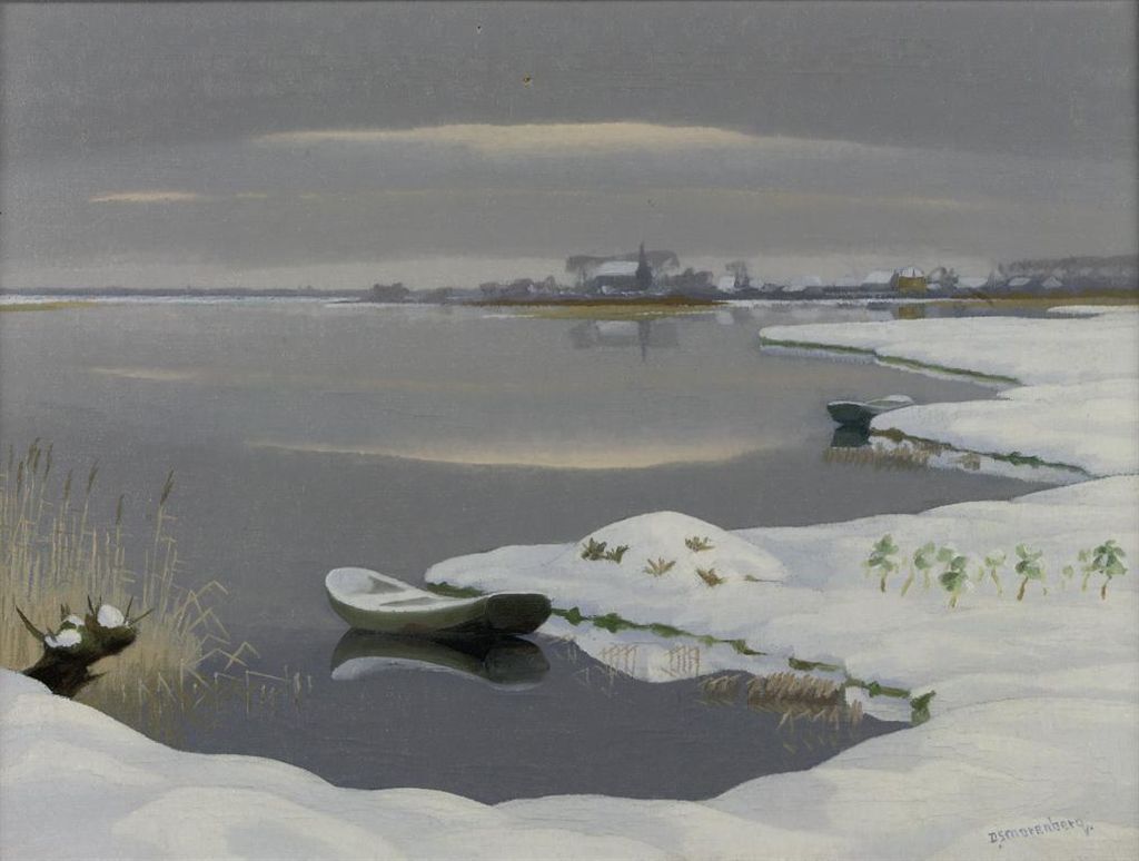 thunderstruck9:  Dirk Smorenberg (Dutch, 1883-1960), The Loosdrechtse Plassen in
