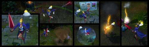 miguelish:  ask-zephyros-foehn:  wleddie:  Upcoming legendary skin - Forecast Janna  So much yes~  LOOK AT LITTLE URF IN THE TORNADO  Sharkado