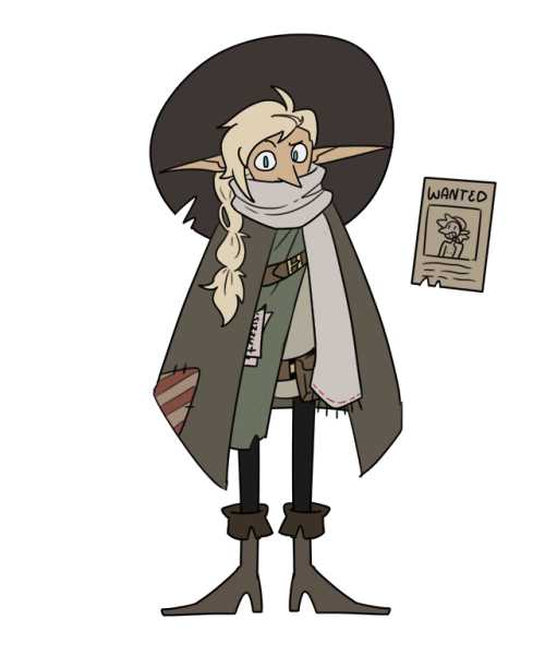 ekrixart:The other outfits aren’t finished but have yerself some taako (you know, from tv?)