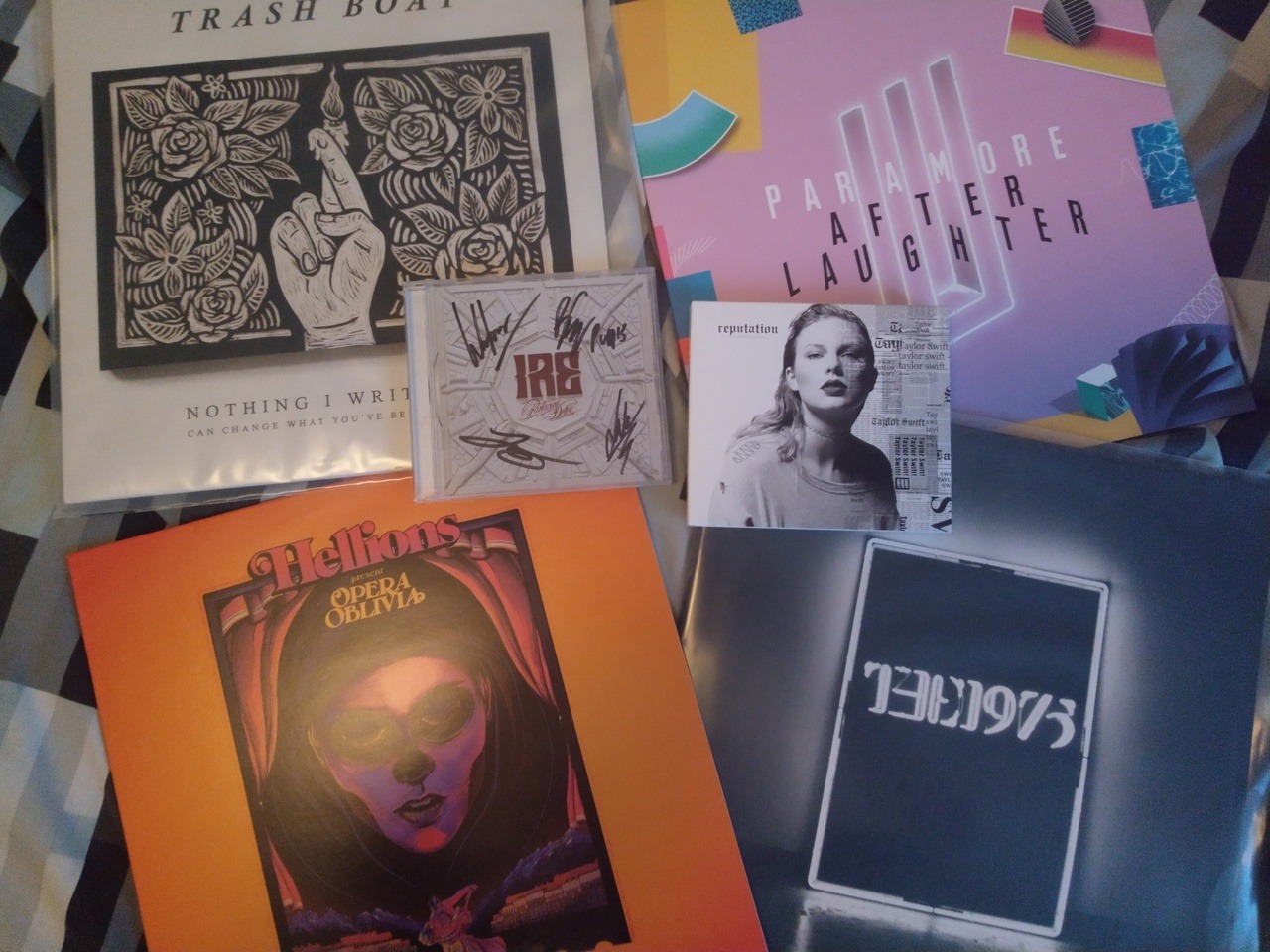 sixksadswift182:  A few albums I’ve been really bumping lately 