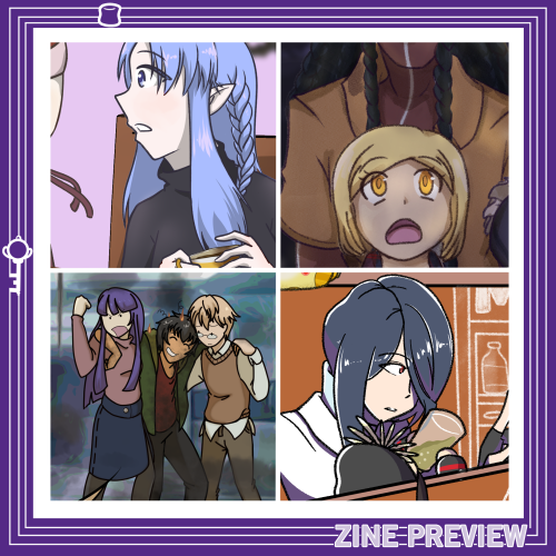Preview of my pieces for @chaldea-monthly ! They’re currently on the preorder phase, so make sure to