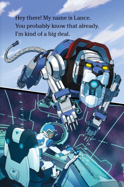 vld-news:iBooks preview pages for Lance’s Story, a Voltron ready-to-read novel
