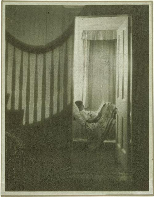 nobrashfestivity:Clarence Hudson WhiteYoung Girl Asleep in her Room, c. 1900