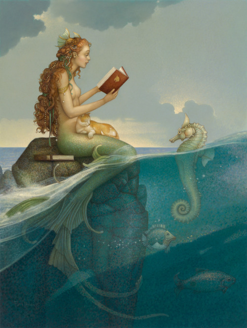 everydayamermaid:  by Michael Parkes  So beautiful