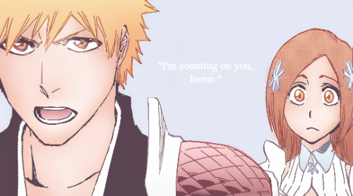 kazuik:ichigo + orihime // sword + shield