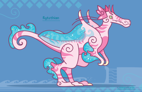 Hiraeth Creature #1155 - Rytethian“The cradle of Tethys provides as much as it challenges with