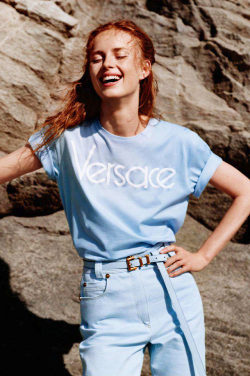 fashionarmies: ‘THE TIDE POOL’ Rianne Van Rompaey for British VOGUE — July 2018.